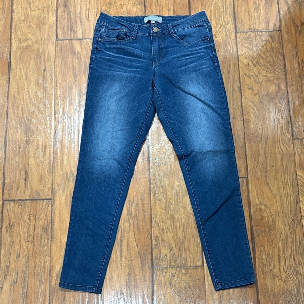 Wit & Wisdom Deep Blue Skinny Jeans